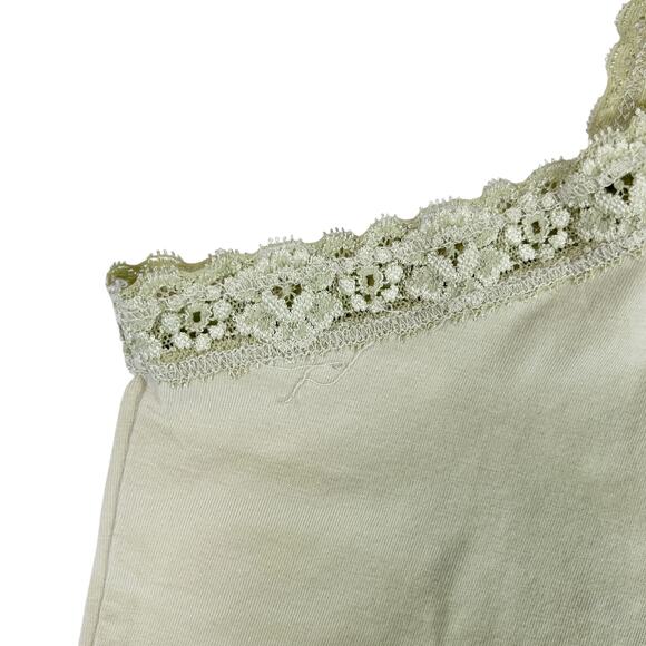 Venezia (Lane Bryant) Lacy Tank Top Plus Size 14/16 Beige - Picture 7 of 12